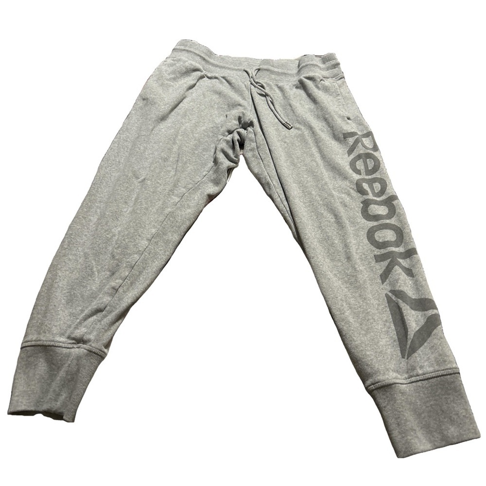 Women's Grey Reebok Sweatpants Size Large